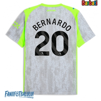 Manchester City Bernardo Silva #20 Tricou Fotbal Replică 2025-26 Barbati Treilea
